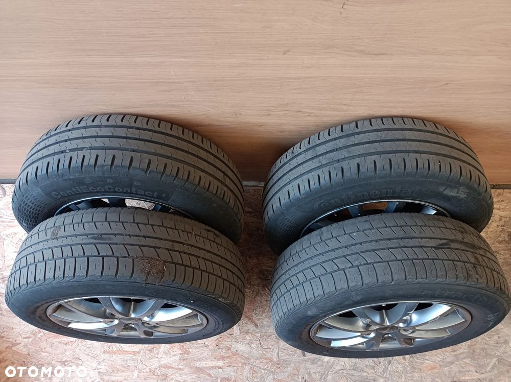 Koła alufelgi borbet z oponami letnimi 195/65R15 5x115 6,5Jx15 ET40 VW AUDI SKODA SEAT - 14