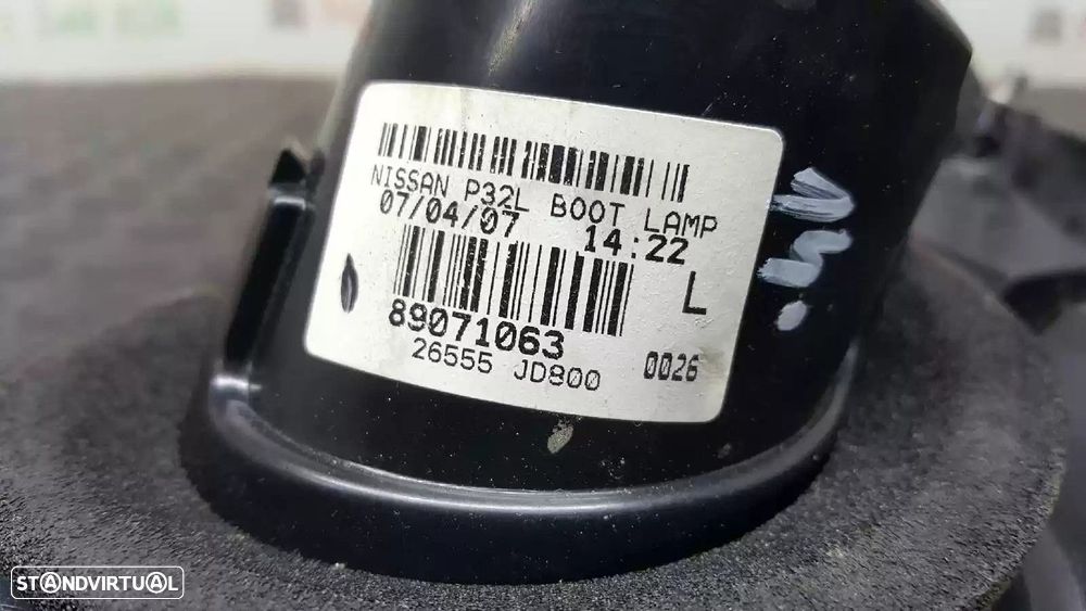 FAROLIM TRASEIRO ESQUERDO NISSAN QASHQAI / QASHQAI +2 I 2007 -26555JD800 - 4