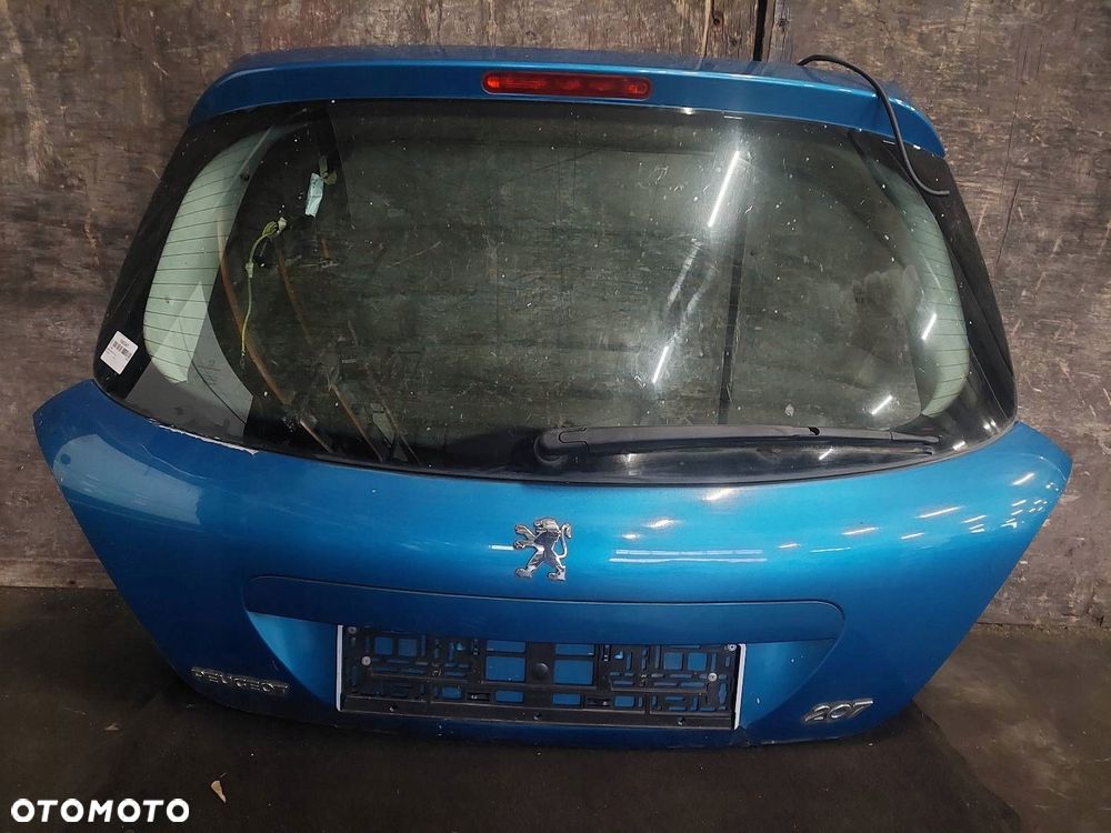 KOMPLETNY TYŁ PEUGEOT 207 I LIFT KMUD KLAPA BAGAŻNIKA ZDERZAK TYŁ LAMPY - 24