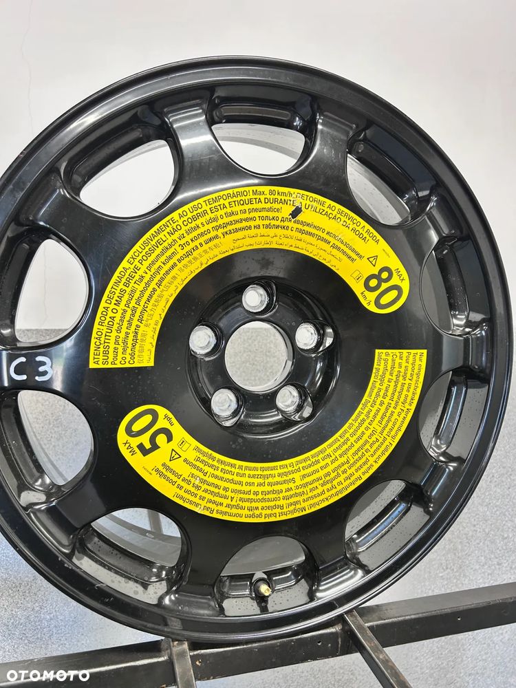 1 FELGA ALU. DOJAZDOWA 8W0  AUDI A4 B9  19'' E6.0J  ET26 - 3