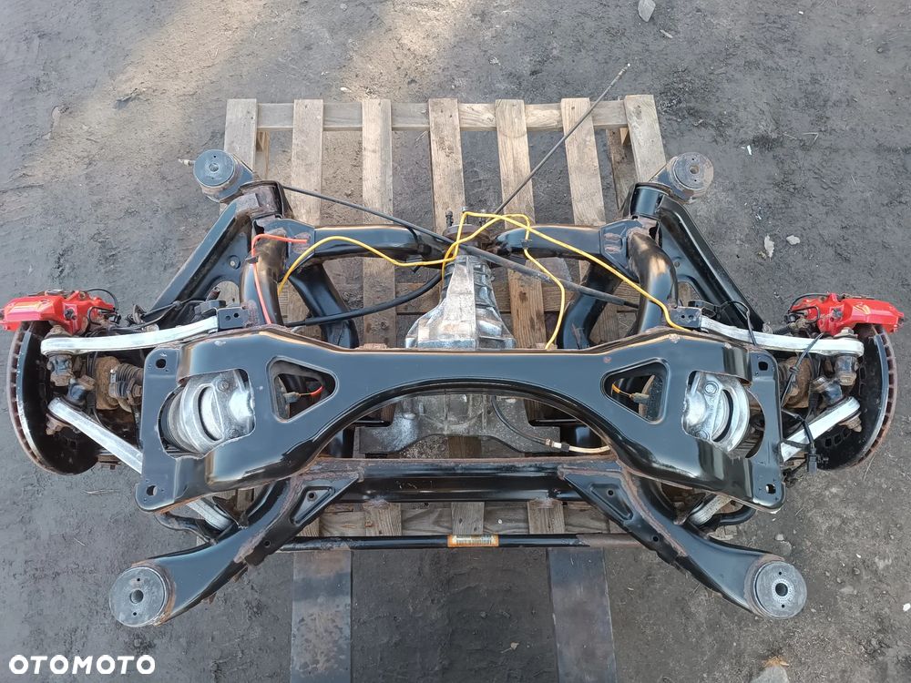 PORSCHE CAYENNE TURBO S GTS 4.5 V8 Sanik Wózek ZAWIESZENIE Tylne Tył KOMPLETNE DYFER MIECHY ZACISKI - 26