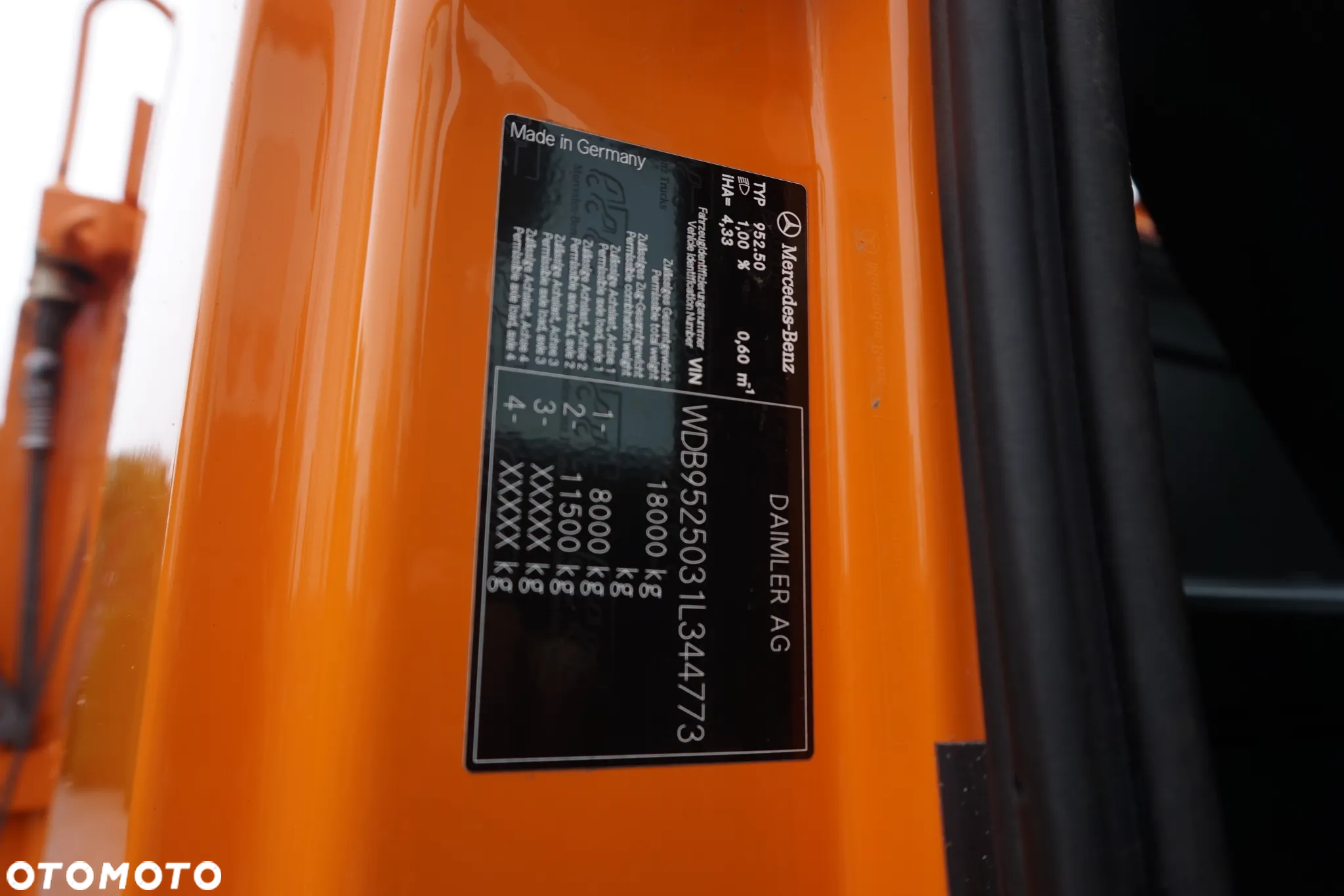 Mercedes-Benz AXOR 1833K MEILLER KIPPER. ORYGINAŁ. RESOR. IDEALNY. - 33