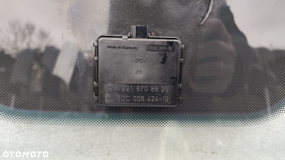 SZYBA CZOŁOWA PRZÓD PRZEDNIA SUNGATE USZCZELKA CAŁA 08r MERCEDES W221 PRZED LIFT - 6