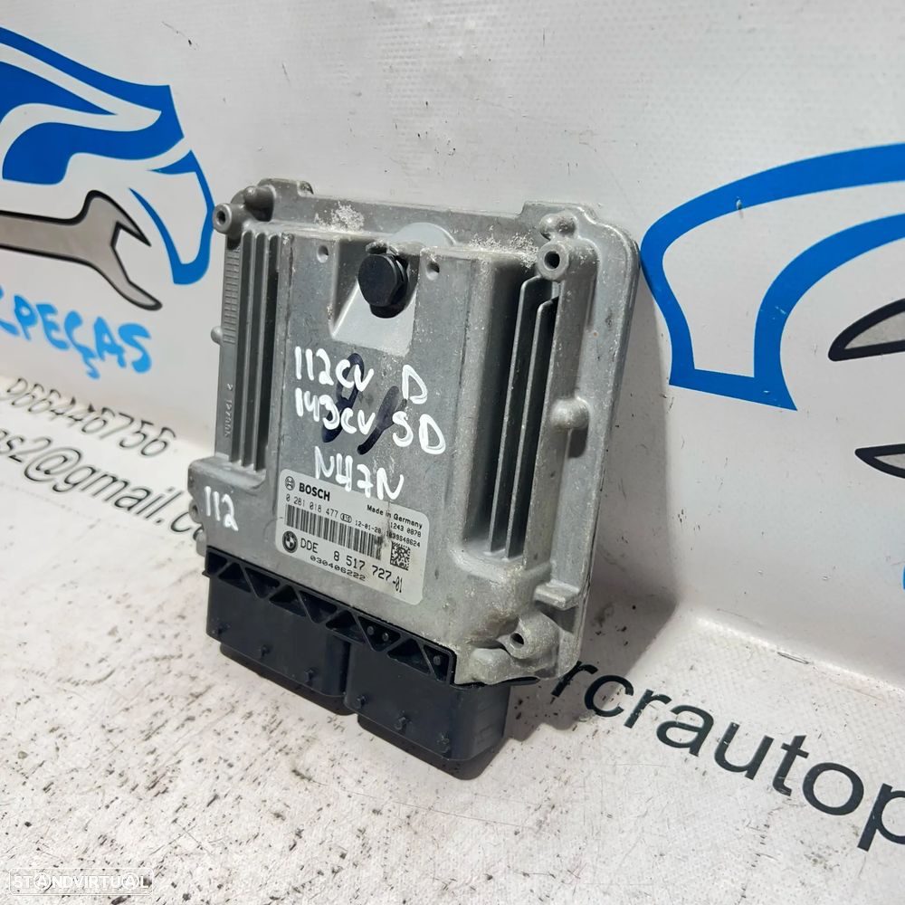 .Centralina Original Motor Bosch Mini BMW N47N N47C16 1.6D N47C20 2.0D Cooper One D SD 8 517 727 / 0 281 018 477 - 5