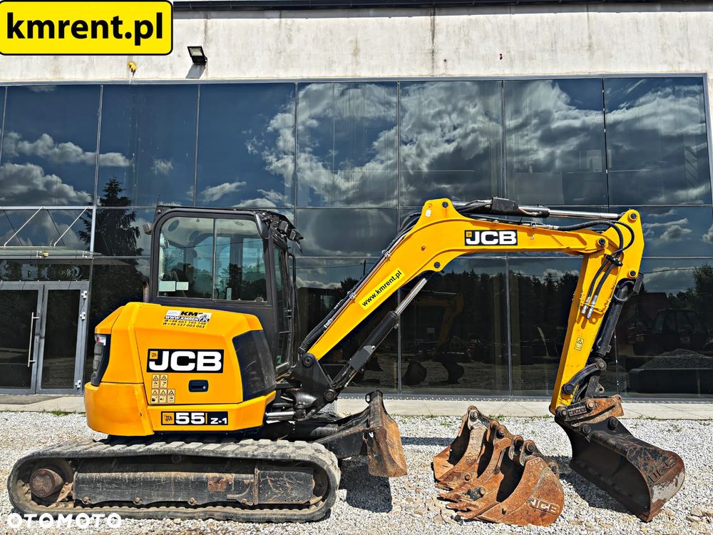 JCB 55Z-1 T3 MINI-KOPARKA 2019R | JCB 8030, 8035, 8040, 8050, 8055, YANMR VIO, KUBOTA KV, VOLVO ECR 48, KOMATSU PC50, VOLVO ECR25, CAT 308, 305 - 3