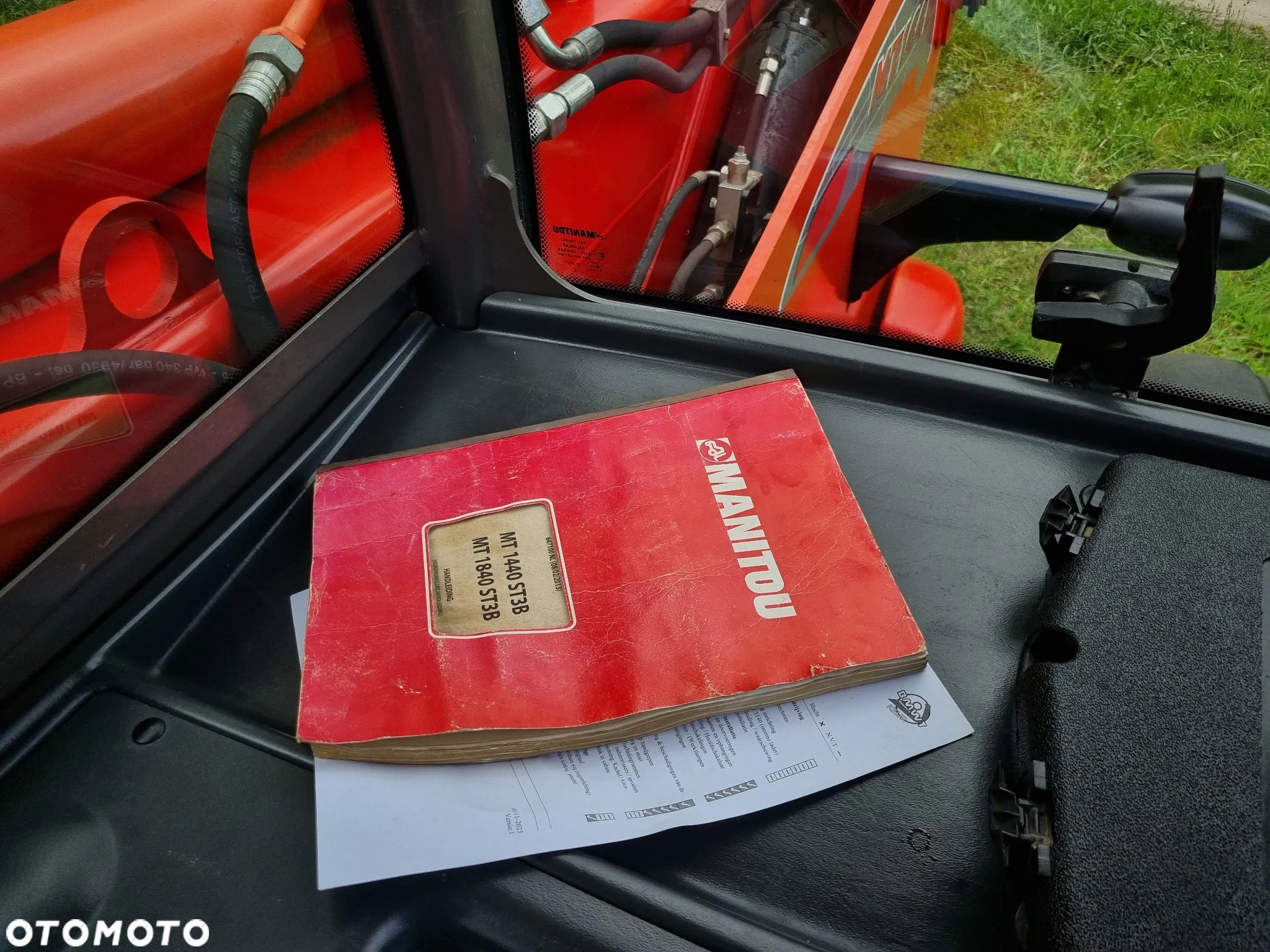 Manitou Ładowarka teleskopowa MT1440 JakNowa 2015r z Norwegii niski przebieg 3100 mtg Oryginał 14 metrów PERKINS SILNIK - 38