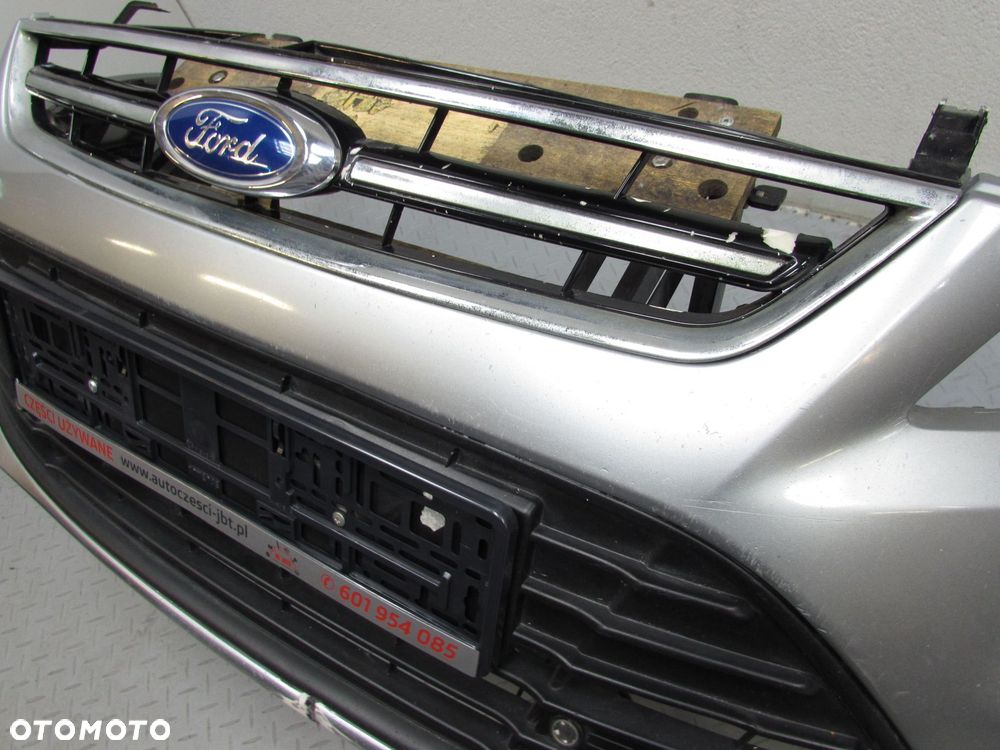 FORD MONDEO MK4 IV LIFT 10-14 ZDERZAK PRZOD Z PDC I DRL + HALOGENY KPL H6 HIPNOTIC SILVER - 6