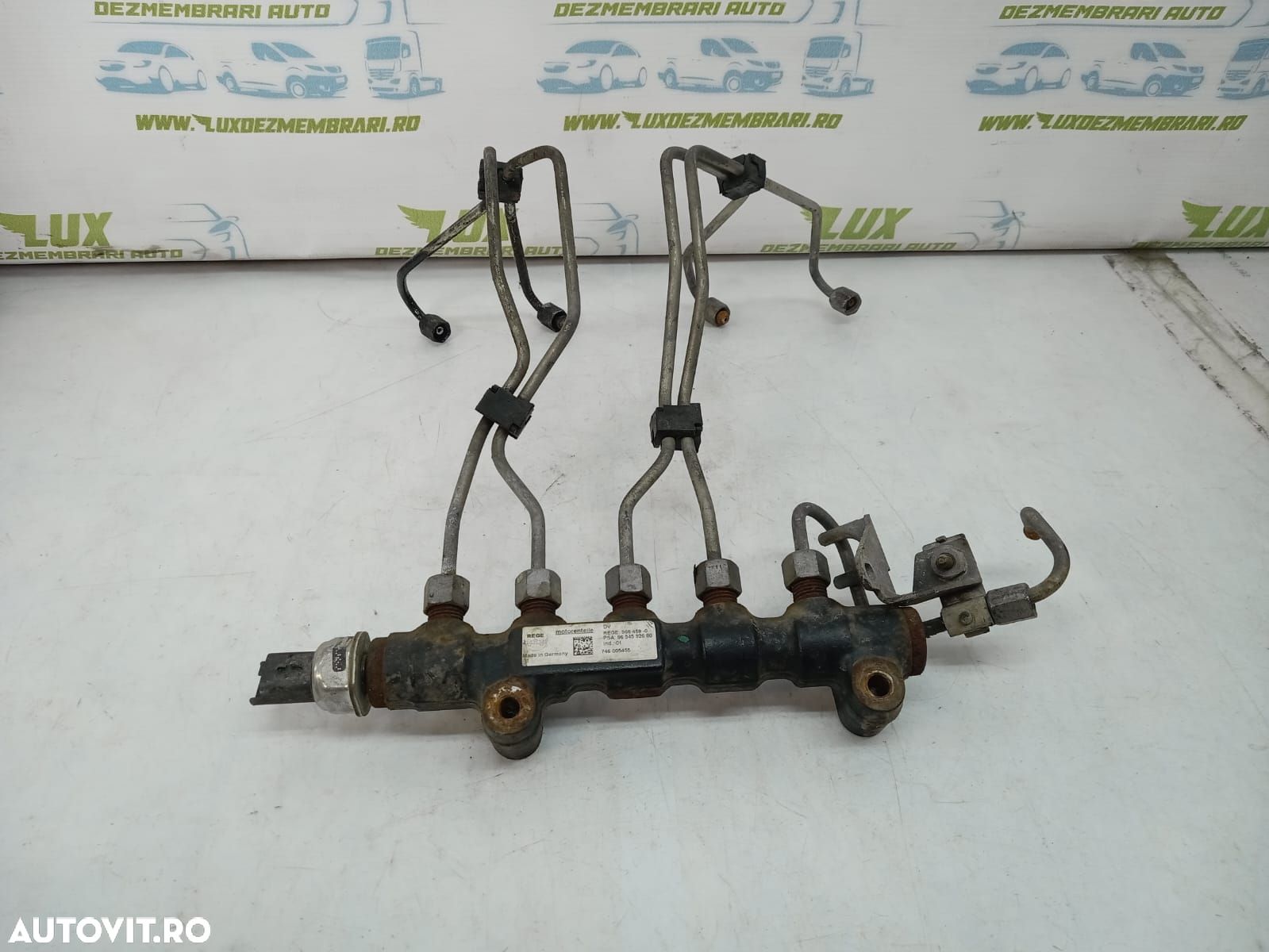 Rampa injectoare 1.4 1.6 hdi 9hz 8HZ 9654592680 Peugeot 1007 1 - 1