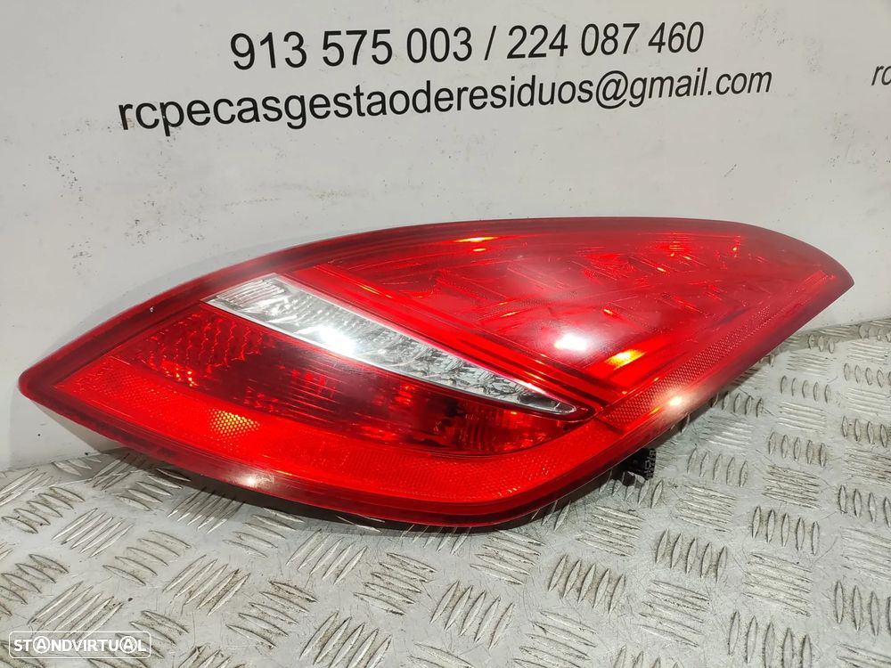 Farolins Farolim Traseiro Trás Esquerdo Direito Originais LED Peugeot RCZ - 13