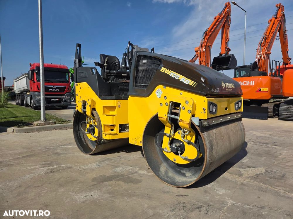Bomag BW136, 2021, 836h, Masa operationala 5,5 tone, latime tambur 1,4m, motor Kubota 50CP, CE, Lung 2,8m, inalt 2,7m, produs si rulat in GERMANIA, posibilitate leasing 4 ani-PROMOTIE 29.900 EUR+Tva - 38