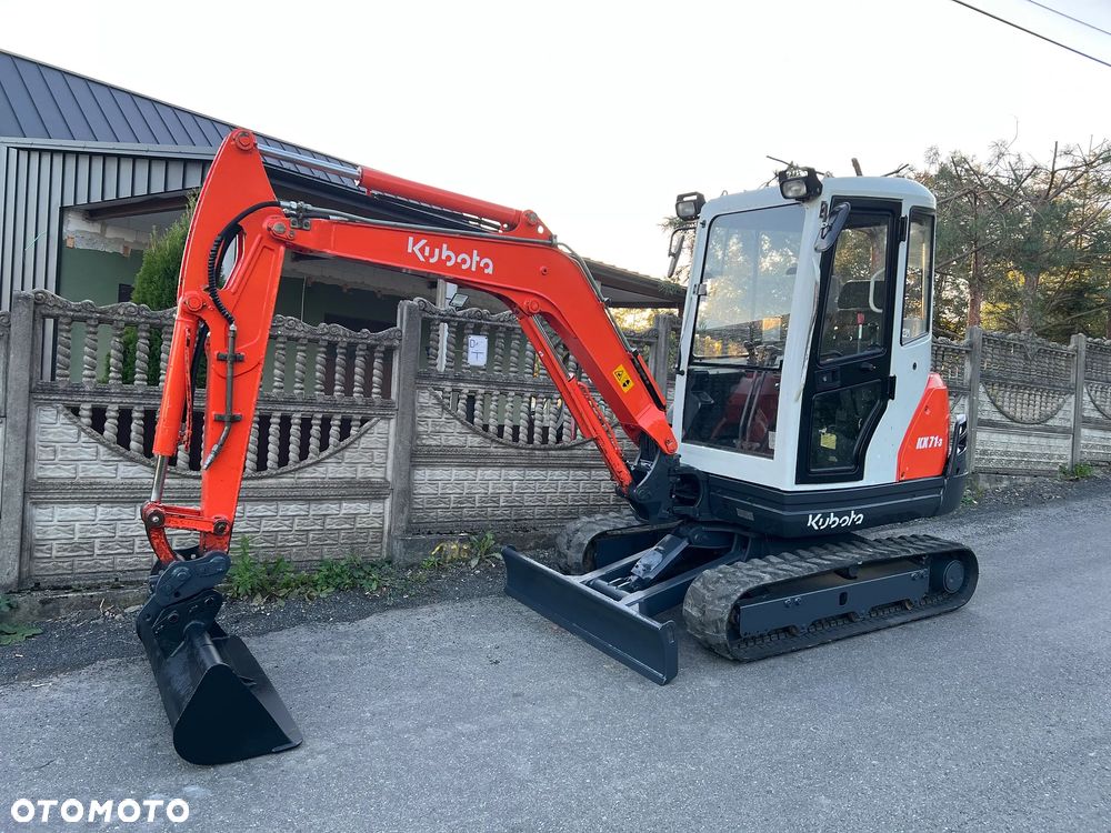 Kubota KX 71-3 * Minikoparka Kubota KX71 * 3 Tony * Stan Bardzo Dobry * Silnik 4 Cylindry * - 7