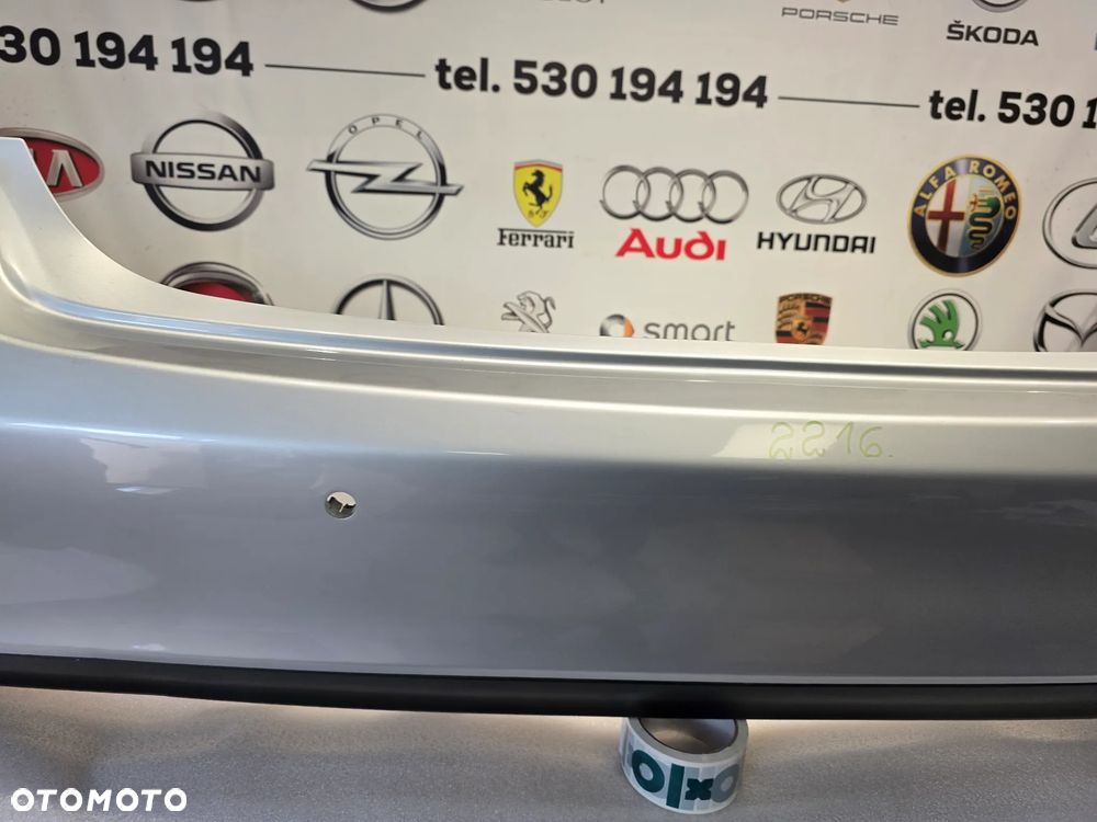 MERCEDES E-KLASSA W212 LIFT SEDAN ZDERZAK TYLNY TYLNI TYŁ NA 6xPDC + CHROMY NR A2128857625 NR AUKCJI NZ2216 - 12