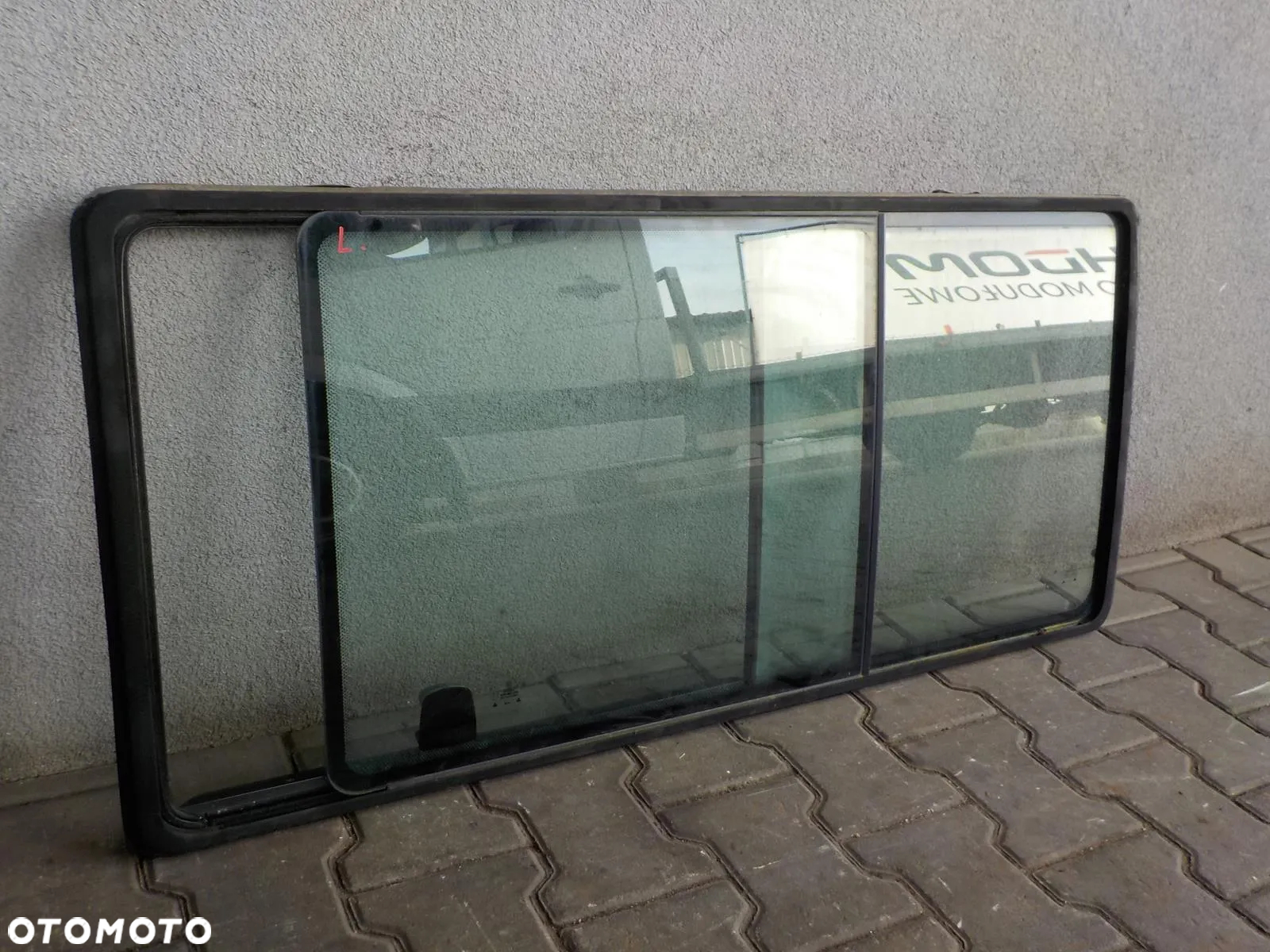 VW T4 SZYBA LEWA ODSUWANA PRZESUWNA BOCZNA - 3