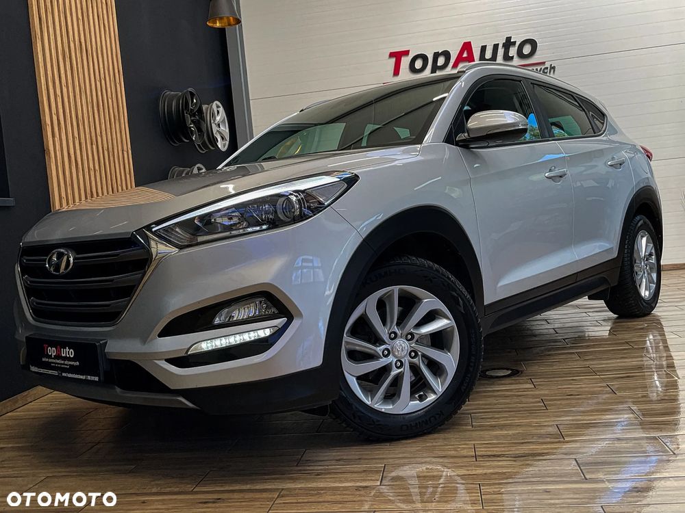 Hyundai Tucson blue 1.7 CRDi 2WD DCT Style