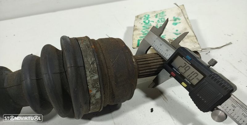 Transmissão Frente Esquerda Ford Fiesta Caixa (F3l, F5l) - 4