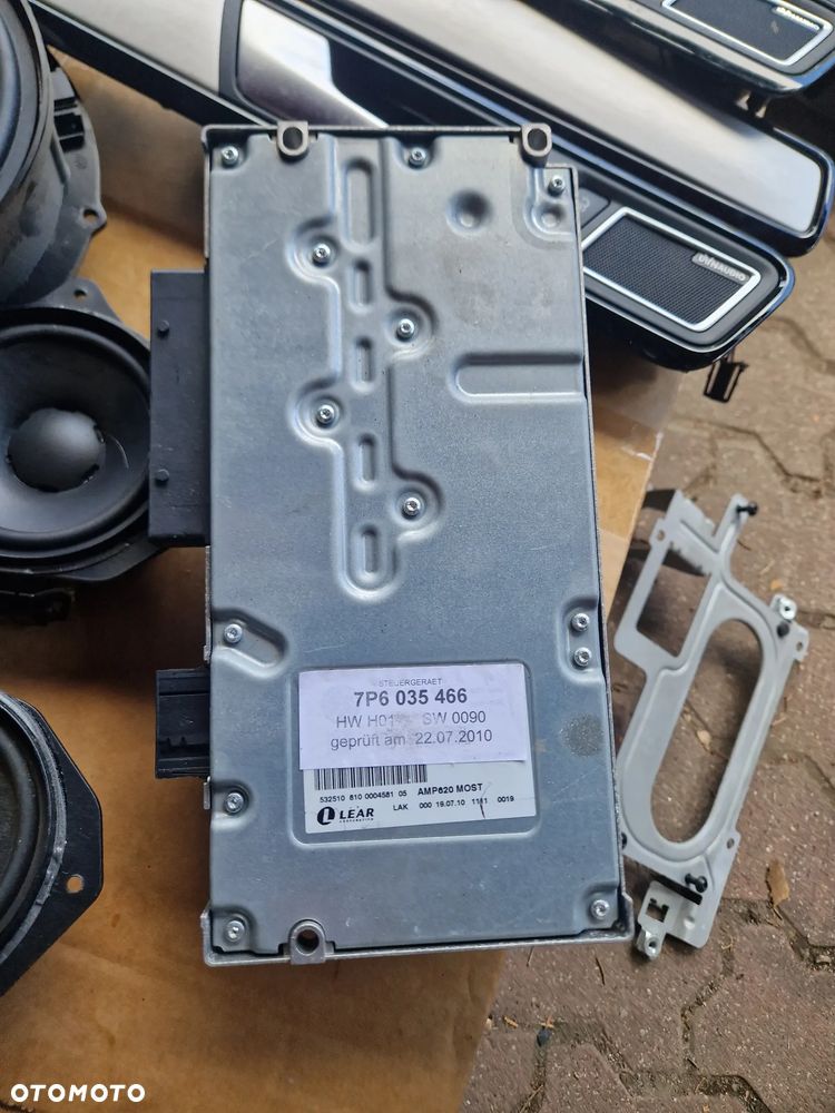 Volkswagen Touareg II Zestaw Audio 7P6035466 Komplet - 2