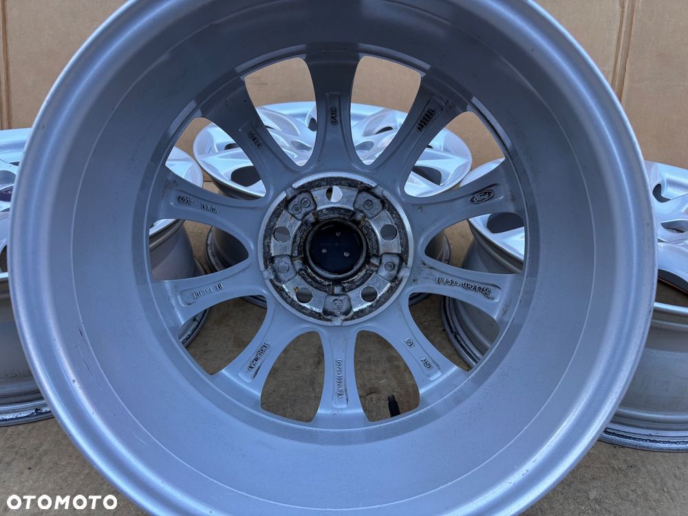ORYGINALNE ALUMINIOWE FELGI FORD FOCUS C MAX MONDEO KUGA TRANSIT CONNECT 6,5 16 ET50 5X108  KOMPLET 4 SZTUKI ŁADNE CZUJNIKI CIŚNIENIA Ds7c-1007-k2a - 7