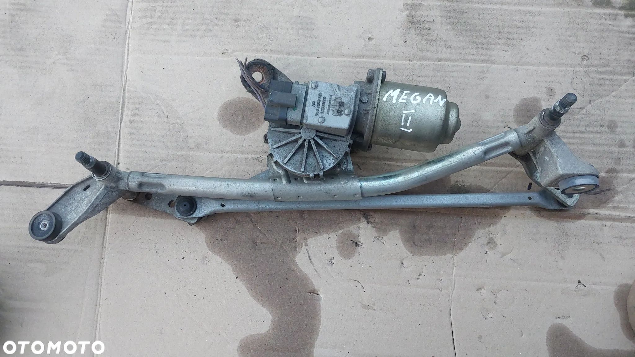 Mechanizm wycieraczek silniczek ramie Renault Megane 2 II 02-08 - 1