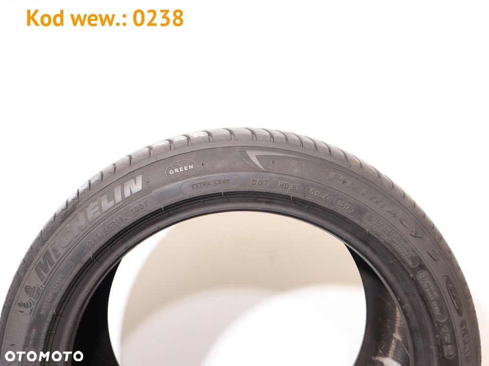 Michelin PRIMACY 3 - 245/45 R18 - 4