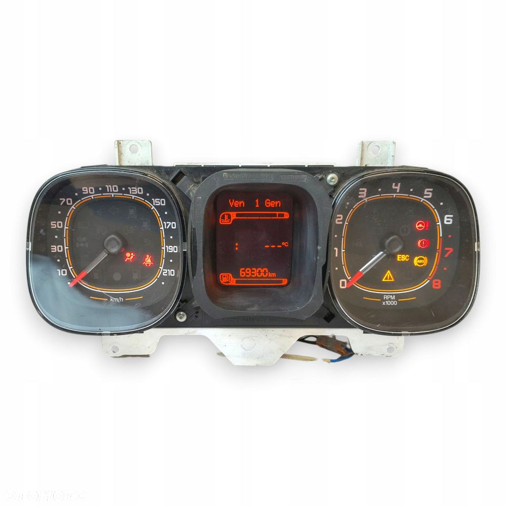LICZNIK ZEGARY Fiat Panda III 0.9 TwinAir 1.2 8V 69 300km europa - 1