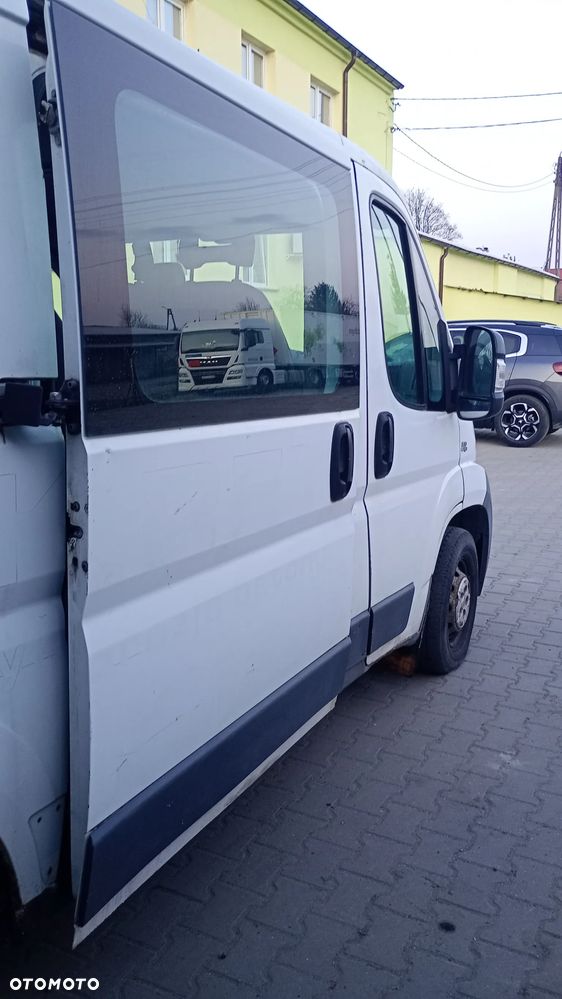 F.V BIAŁE H1 Drzwi PRAWE PRZESUWNE BOCZNE niskie uzbrojone KOMPLETNE  PEUGEOT BOXER FIAT DUCATO DRZWI PRZESUWNE H1 Z SZYBĄ CITROEN JUMPER - 3