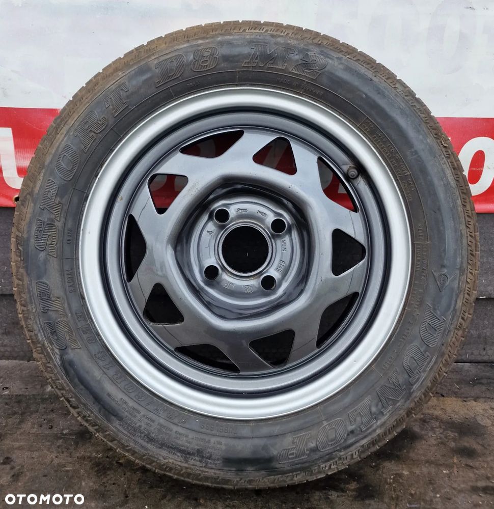 KOŁO ZAPASOWE OPEL KADETT ET 49 OPONA DUNLOP 185/60 R14 14" - 2