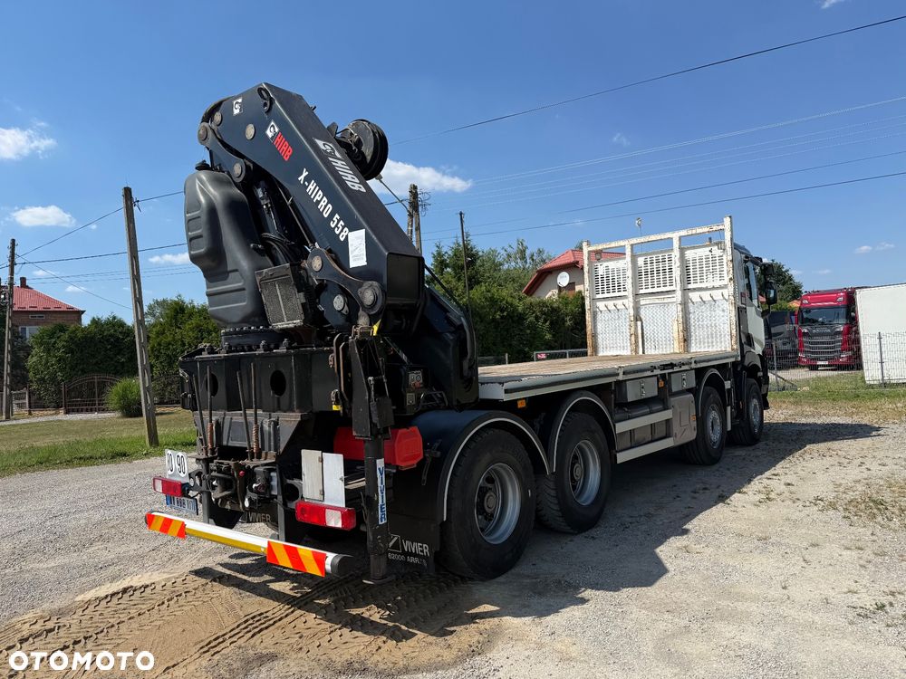 Renault C520 / HDS HIAB X-HIPRO 558 EP-4 / STEROWANIE RADIOWE / 8x4 / Z FRANCJI / STAN BDB / / / - 38
