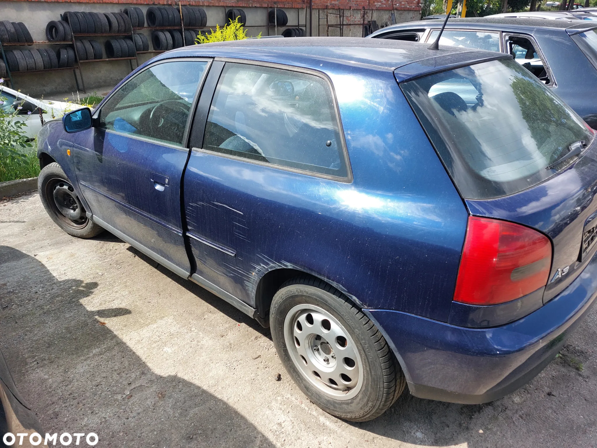 Klapa bagażnika AUDI A3 8L 1,8B 98R. zderzaki,maska,drzwi,lampy.... - 4