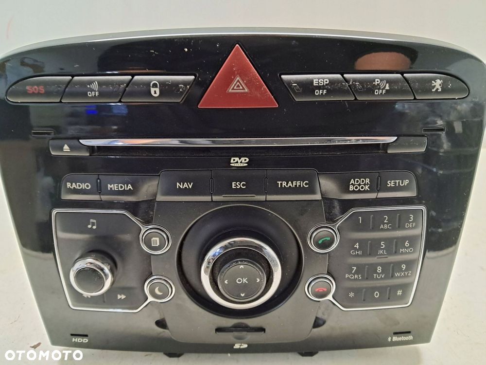 peugeot rcz radio nawigacja navi 96738873xn - 6