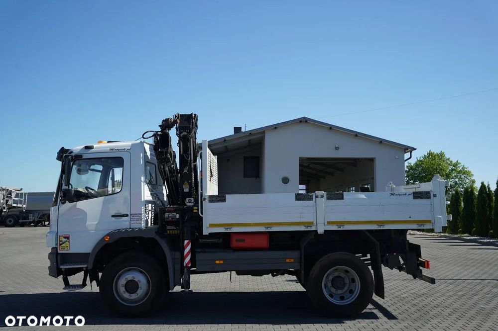 Mercedes-Benz ATEGO 16.24 / 4X4 / WYWROTKA + HDS HIAB 111 BS-2  / PILOT /  ROTATOR /MANUAL - 9