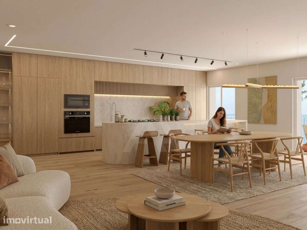 T4 Duplex novo em Alcoitão com 327 m², garagem 3 viaturas e jacuzzi. - Grande imagem: 3/40