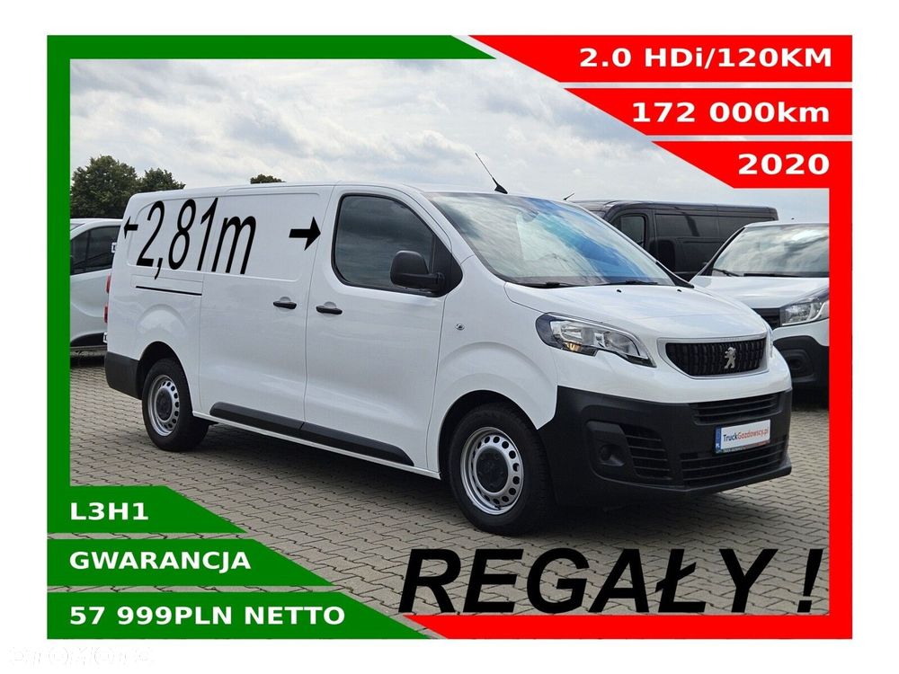 Peugeot expert L3H1 *57999zł NETTO* Regały 2.0HDi/122KM - 1