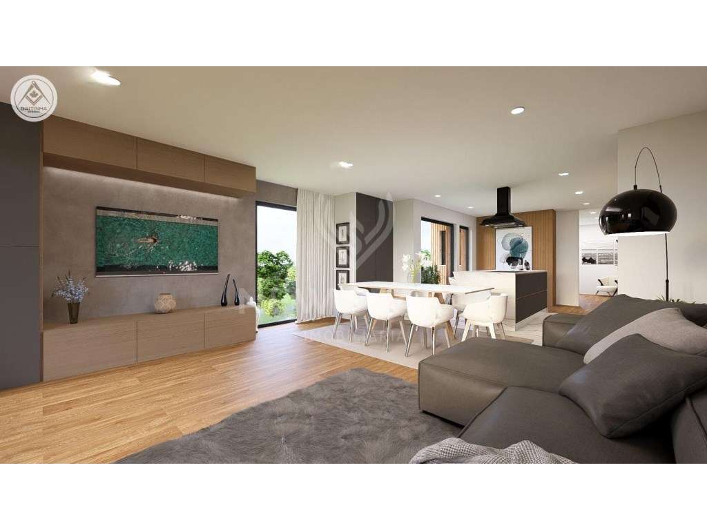Luxuoso Apartamento T3, terraço privativo, piscina comum e estacion... - Grande imagem: 2/29
