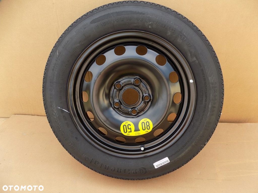 DW JETTA 6 KOŁO DOJAZDOWE 5C0601027C 125/90R16 - 1