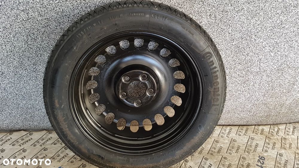KOŁO DOJAZDOWE MERCEDES A B C KLASA 5X112  155/70R17 AUDI A4 B7 B8 - 13