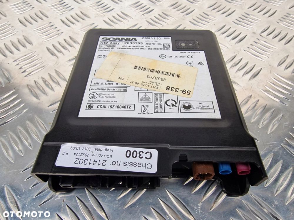 STEROWNIK RTC GPS C300 V1 SCANIA NTG - 1