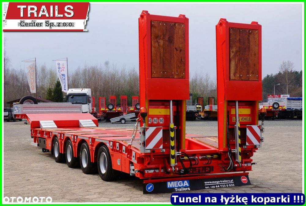 Inny Niskopodwoziowa 56,0 Ton ład. pokład 9,50 m, TUNEL pod koparki !!! - 11