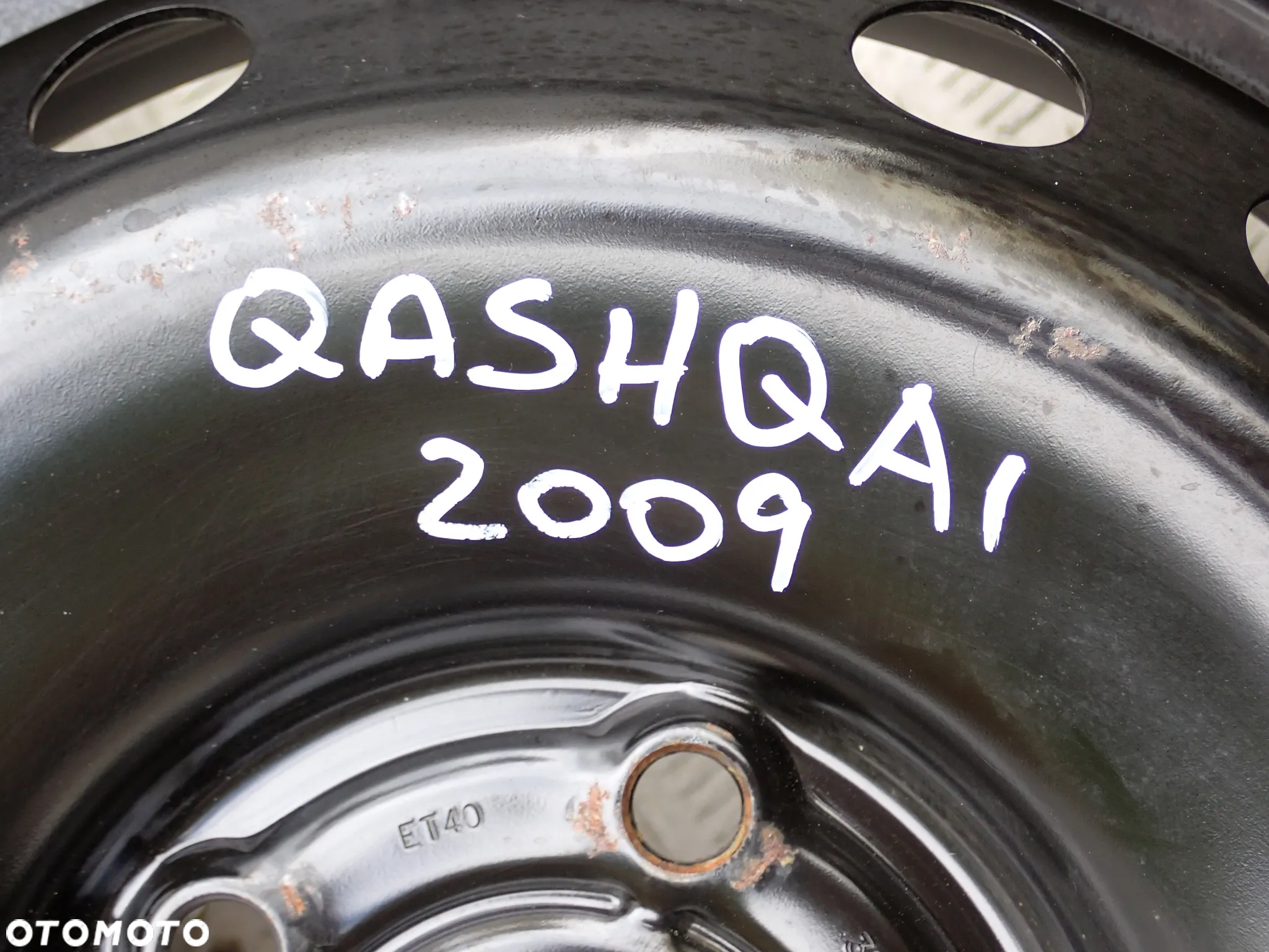 KOŁO ZAPASOWE DOJAZDOWE NISSAN QASHQAI  2009 ROK ET 40  4TX16  145/90/16 - 6