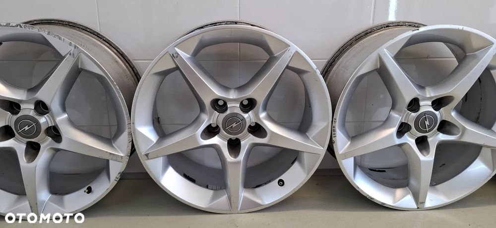 4x Alufelgi Ronal 18 cali 5x110 Opel Gwiazdy 7.5J ET 37 - 3