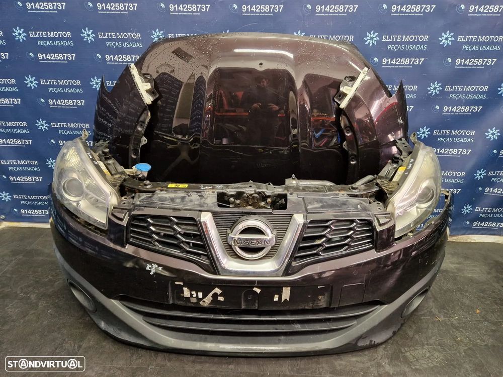 Frente completa usada NISSAN QASHQAI J10 FASE 2 1.5 DCI capot parachoques guardalamas oticas radiadores - 3