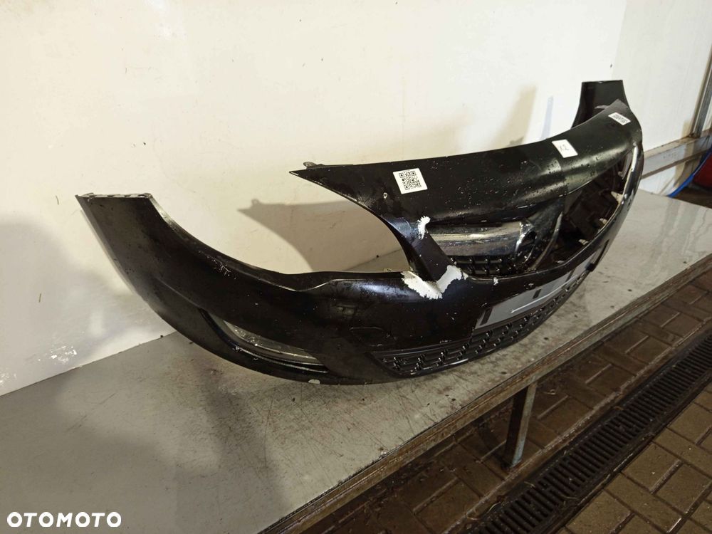+ ZDERZAK PRZÓD PRZEDNI OPEL ASTRA J 4 IV HALOGENY DO MALOWANIA ! - 3