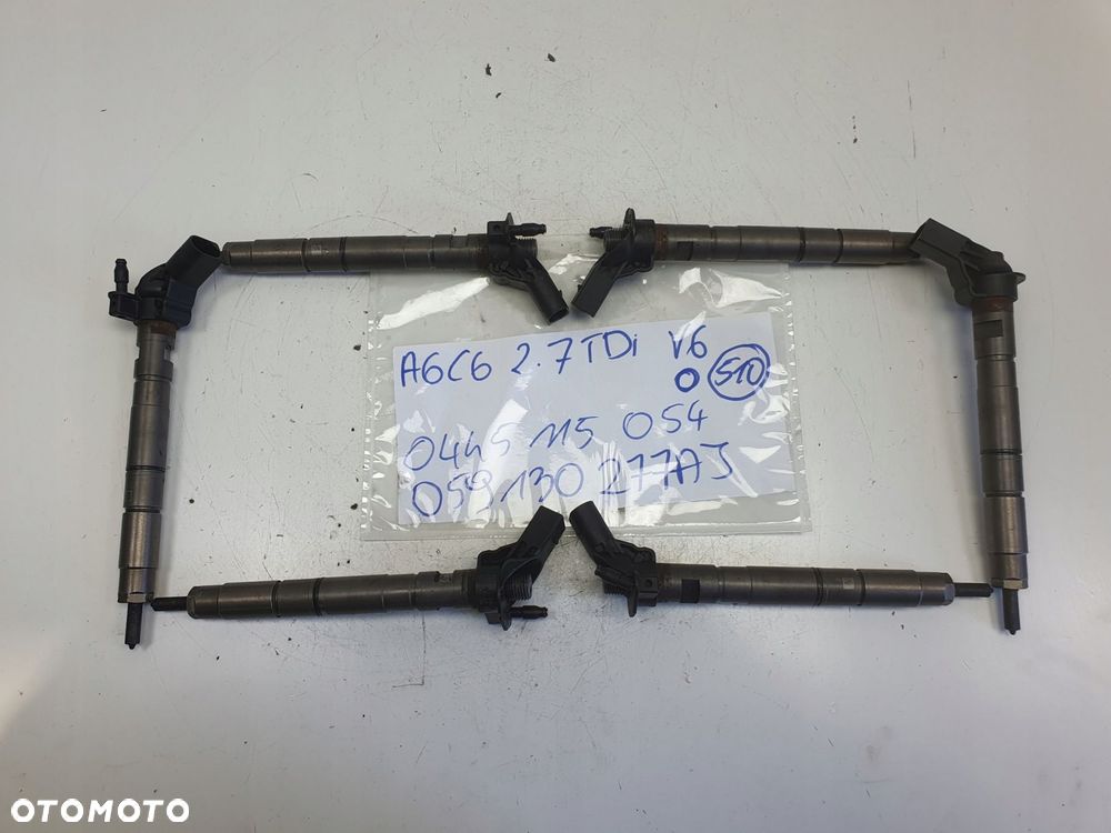 WTRYSKIWACZ Audi A6 C6 2.7 TDI _ wtrysk 0445115054 - 2