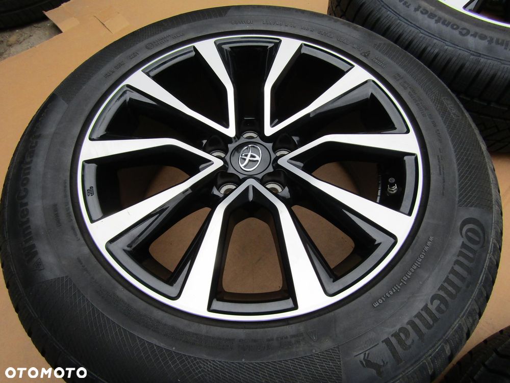 4 x Felgi Aluminiowe Koła 18 TOYOTA HIGHLANDER III IV 4 8 j 5x114,3 ET35 + czujniki TPMS + Opony 235/65 18 - 10
