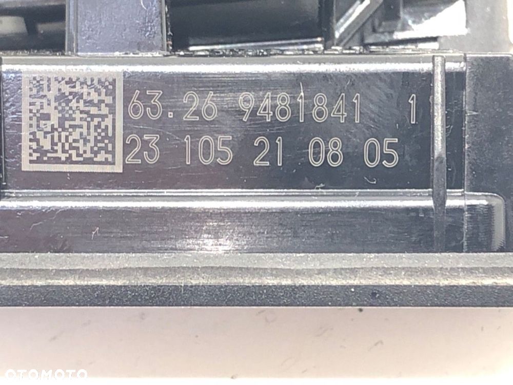 LAMPKI TABLICY REJESTRACYJNEJ  BMW X1 (U11) 2022-2025 s-drive 2.0i 115kW [156KM] BENZYNA 9481841 - 4