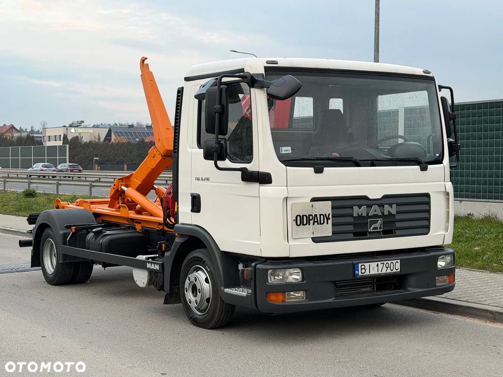 MAN TGL 8.180 // Hakowiec + HDS FASSI F40 // - 3