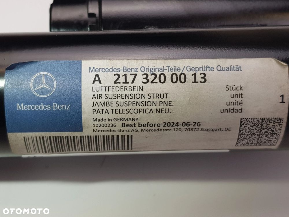 NOWY ORYGINALNY Amortyzator Prawy Przód Mercedes w217 C217 A2173200013 - 6
