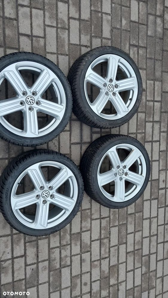 FELGI KOŁA OPONY ZIMA 225/40/R18 ET49 VW GOLF VII 5G0601025BK ZIMA - 1