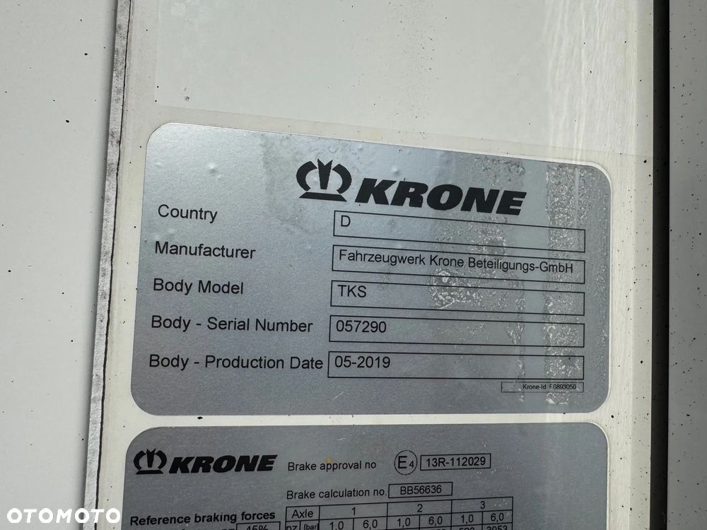 Krone Doppelstock ,Carrier Vector HE19, wys. 2,70m, ŚCIANA 7 cm - 36
