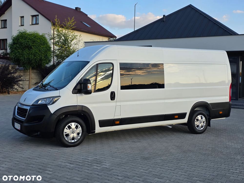 Peugeot BOXER L4H2 MAXI BRYGADOWY 7-OSOBOWY DUBEL KABINA 2.0 HDI 165KM KRAJOWY BEZWYPADJKOWY I WŁAŚCICIEL - 34