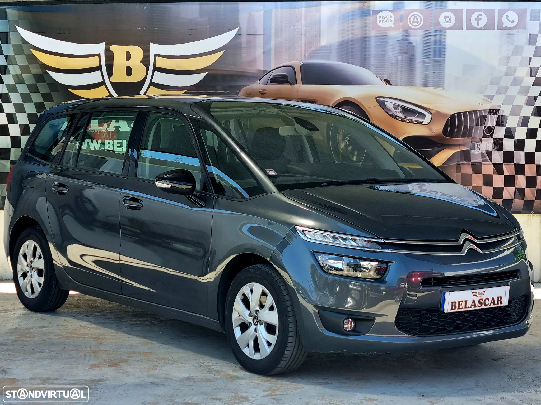Citroën C4 Grand Picasso 1.6 HDi Seducion CMP6 - 18